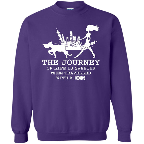 when Travelled With A Dog T Shirt, Coolest Dog Lover Sweatshirt