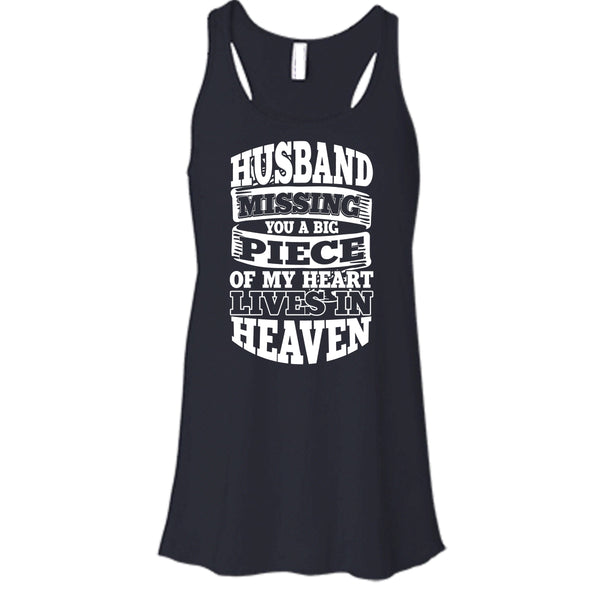 Husband Missing You T Shirt, A Piece Of My Heart T Shirt, Cool T Shirt