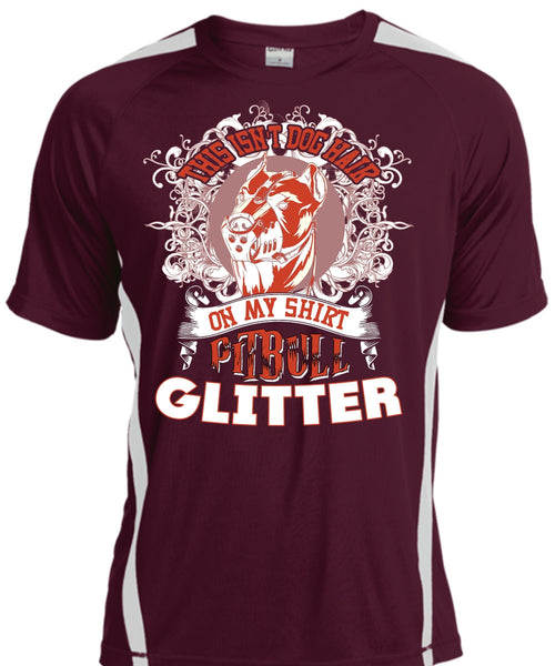 This Isn't Dog Hair T Shirt, Pit Bull Glitter T Shirt, Cool Shirt