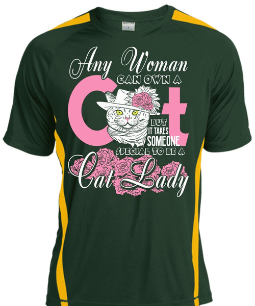 Special To Be A Cat Lady T Shirt, Any Woman Can Own A Cat T Shirt, Cool Shirt
