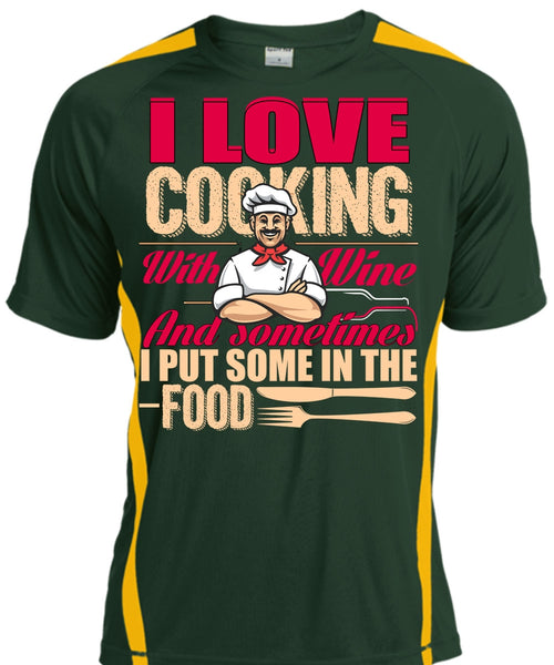 I Love Cooking T Shirt, I Put Some In The Food T Shirt, Cool Shirt