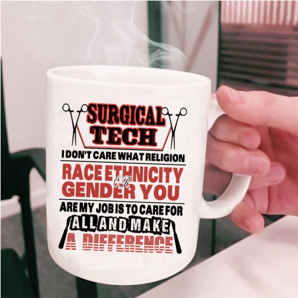 Cool Surgical Tech Coffee Mug, Surgical Tech Cup