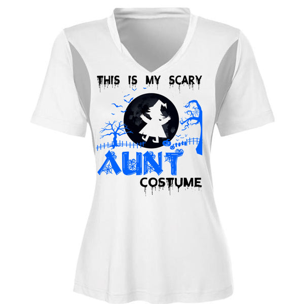 This Is My Scary Aunt Costume T Shirt, Wait For Halloween T Shirt, Awesome T-Shirts
