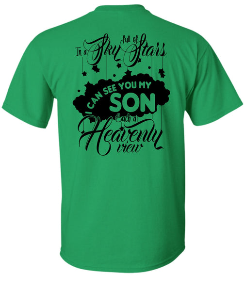 I Can See You My Son T Shirt, I Love Son T Shirt