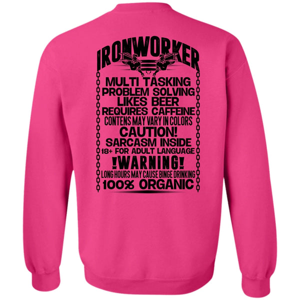 I Love Ironworker T Shirt, Ironworker Multitasking Sweatshirt