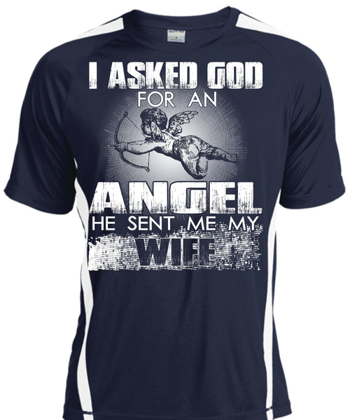 He Sent Me My Wife T Shirt, God For An Angel T Shirt, Cool Shirt