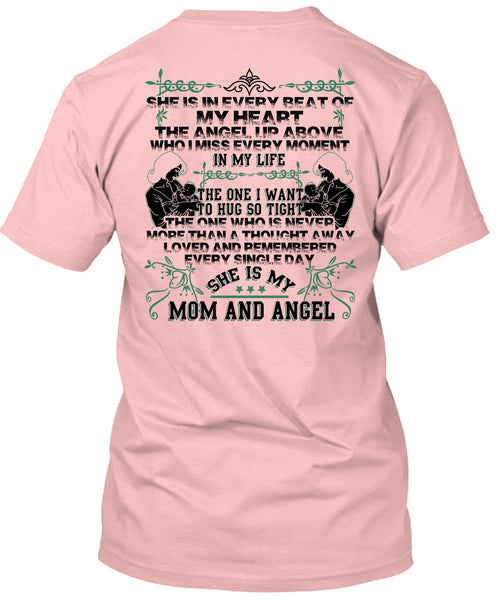 She Is My Mom And Angel T Shirt, Being A Mom T Shirt