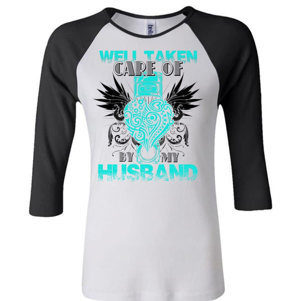 Well Taken Care Of Heart By My Husband T Shirt, I Love Husband T Shirt, Awesome T-Shirts