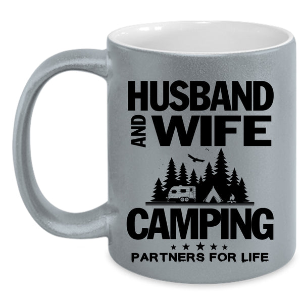 Husband And Wife Camping Partners For Life Cup