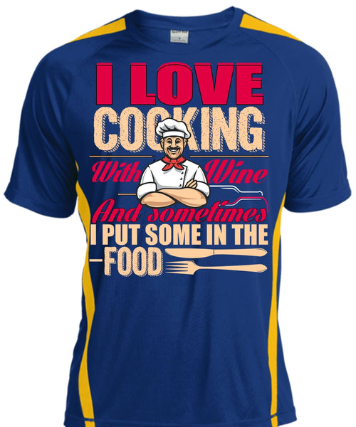 I Love Cooking T Shirt, I Put Some In The Food T Shirt, Cool Shirt