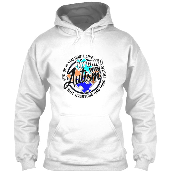 My Child With Autism T Shirt, Gift For Autism Parents T Shirt