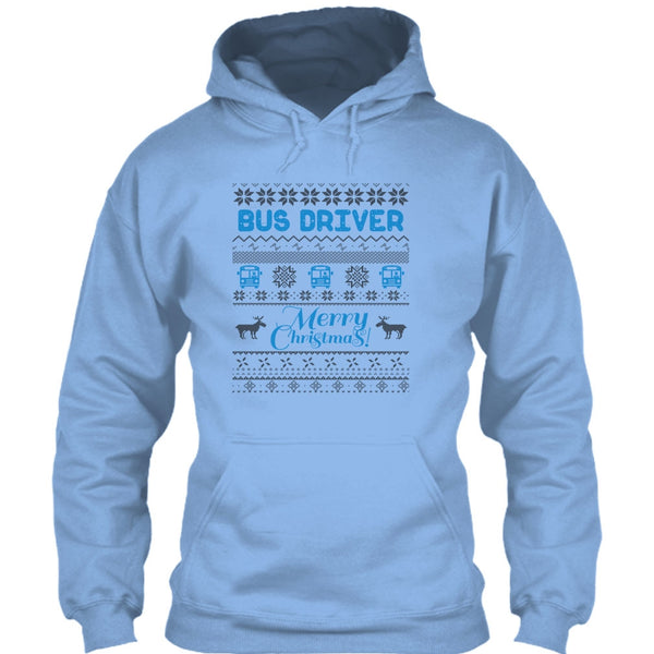 Bus Driver Merry Christmas T Shirt, Gift For Merry Christmas T Shirt