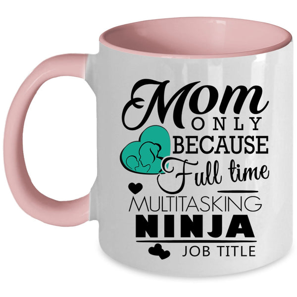 Cute Mom Coffee Mug, I'm A Proud Mom Of An Awesome Actuary Accent Mug
