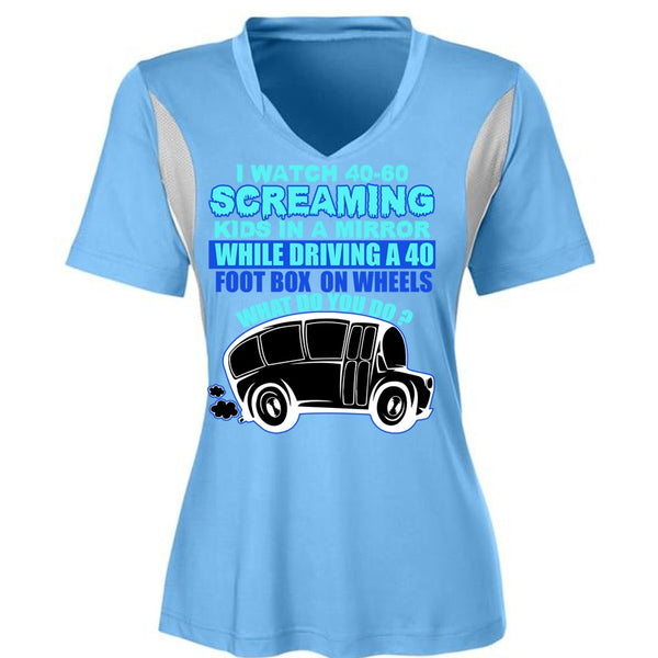 I Watch 40-60 Screaming Kids T Shirt, Being A Bus Driver T Shirt