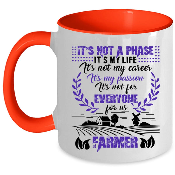 Cute Gift For Farmer Coffee Mug, Farmers Accent Mug
