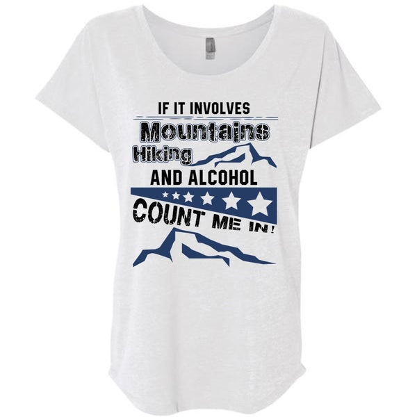 If It Involves Mountains Hiking T Shirt, I Love Hiking T Shirt, Awesome T-Shirts