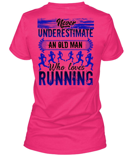 Old Man Who Loves Running T Shirt, I Love Running T Shirt