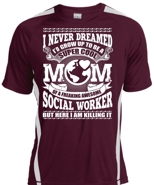 I'd Grow Up To Be A Cool Mom T Shirt, Being A Mom T Shirt, Cool Shirt