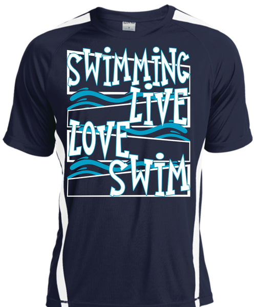 Swimming Live Love Swim T Shirt, Being A Swimmer T Shirt, Cool Shirt