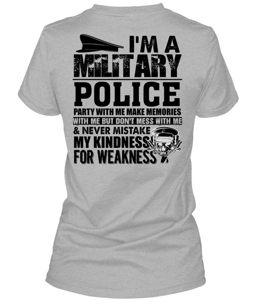 I'm A Military Police T Shirt, I Love Police T Shirt
