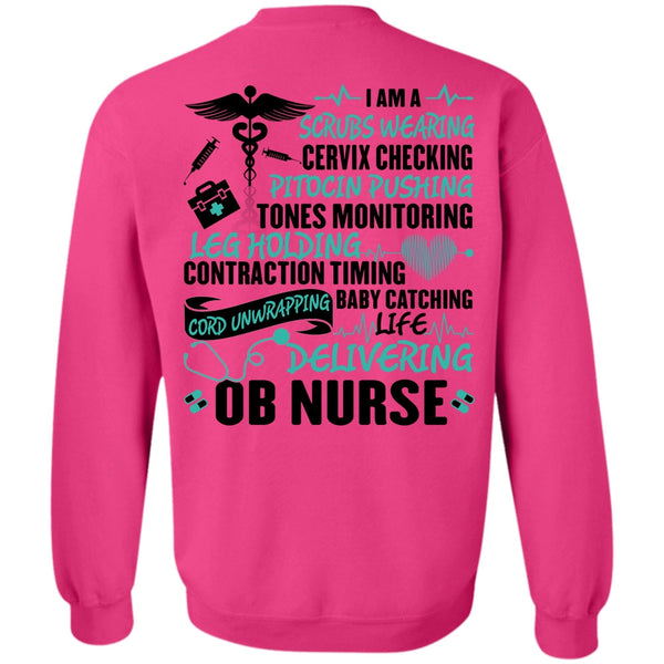 I Love Nurse T Shirt, Life Delivering Ob Nurse Sweatshirt