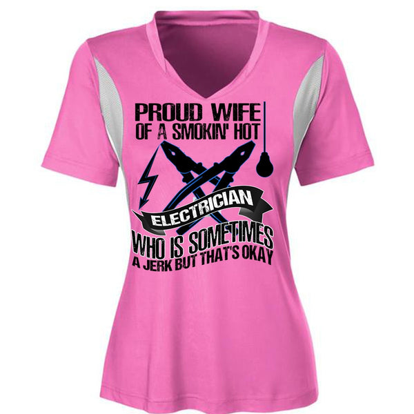 Proud Wife T Shirt, I Love Electrician T Shirt, Awesome T-Shirts