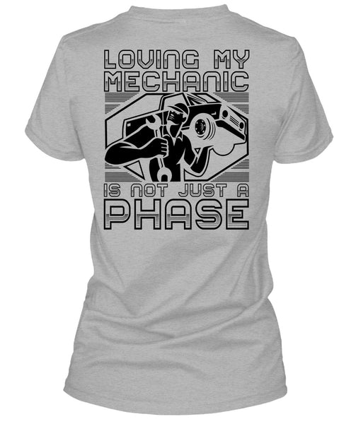 Loving My Mechanic T Shirt, I Love Mechanic T Shirt