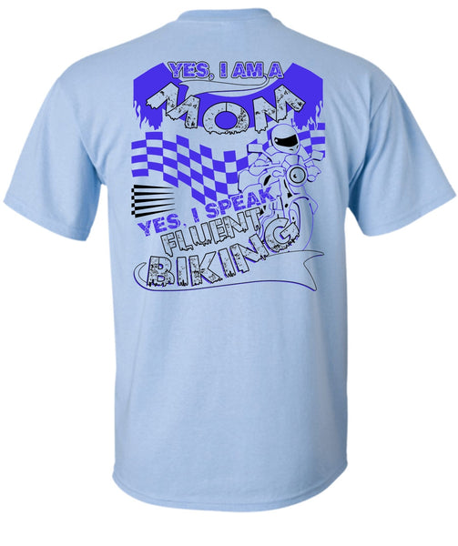 I Am A Mom T Shirt, I Love Biker T Shirt