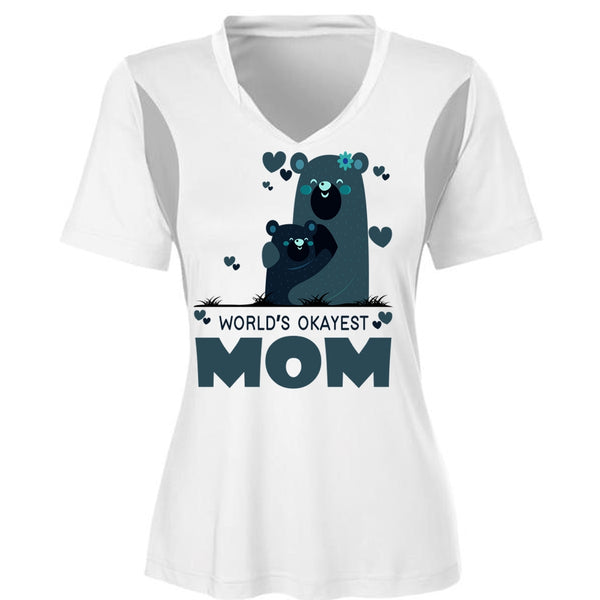 World's Okayest Mom T Shirt, Being A Mom T Shirt, Mother's Day T Shirt