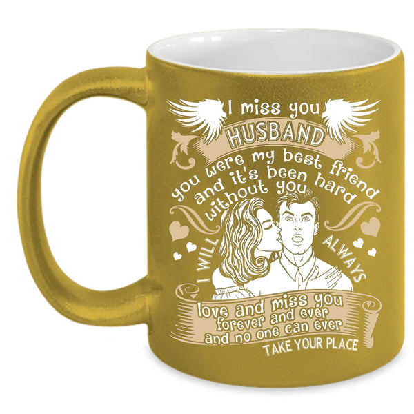I Miss You Husband Coffee Mug, I Love My Husband Coffee Cup