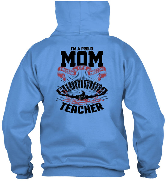 I'm A Proud Mom T Shirt, I Love Swimming T Shirt