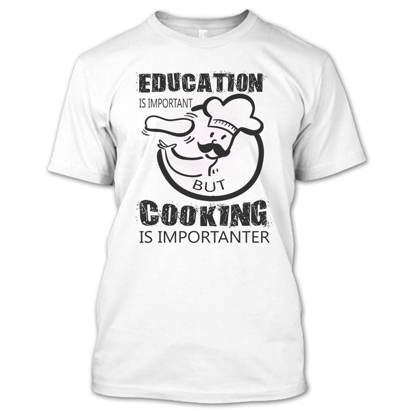 A black t-shirt with the shopify logo