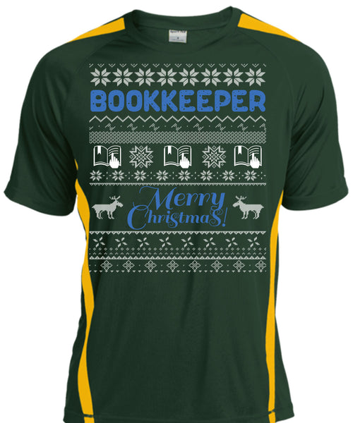 Bookkeeper Merry Christmas T Shirt, Being A Reader T Shirt, Cool Shirt