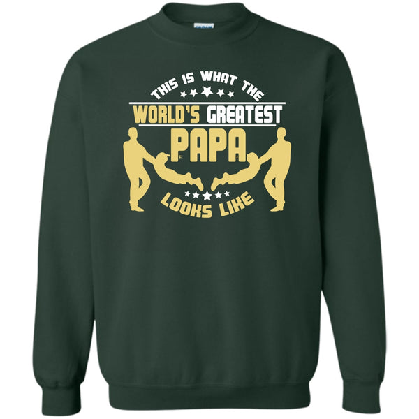 Greatest Papa T Shirt, Coolest Papa Sweatshirt
