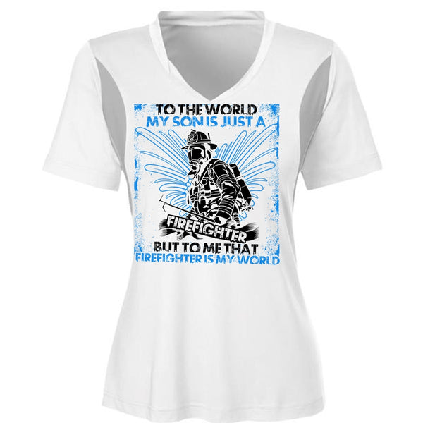 I'm Just A Girl Who Fell In Love T Shirt, I Love Firefighter T Shirt, Awesome T-Shirts