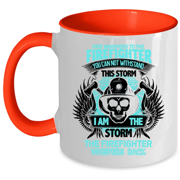 Cool Fireman Coffee Mug, Firefighter Accent Mug