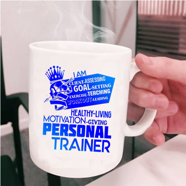 Cute Gift For Personal Trainer Coffee Mug, I Am Personal Trainer Cup