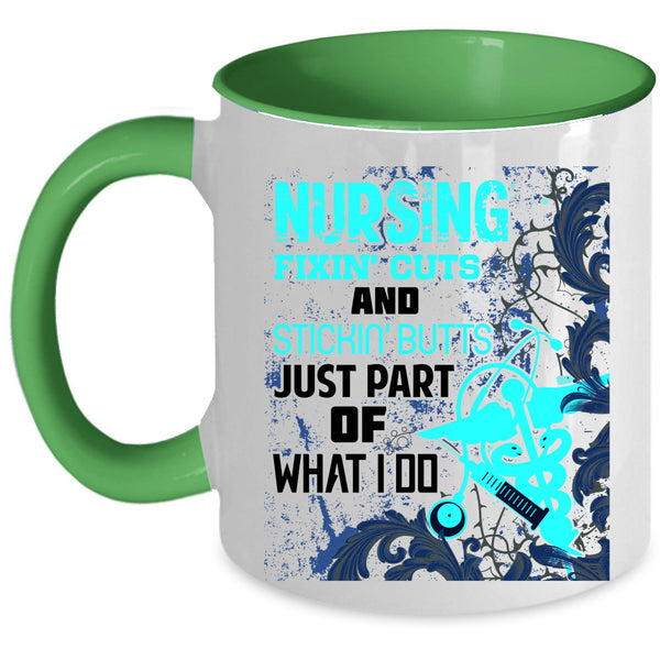 Cute Gift For Nurses Coffee Mug, Nursing Accent Mug
