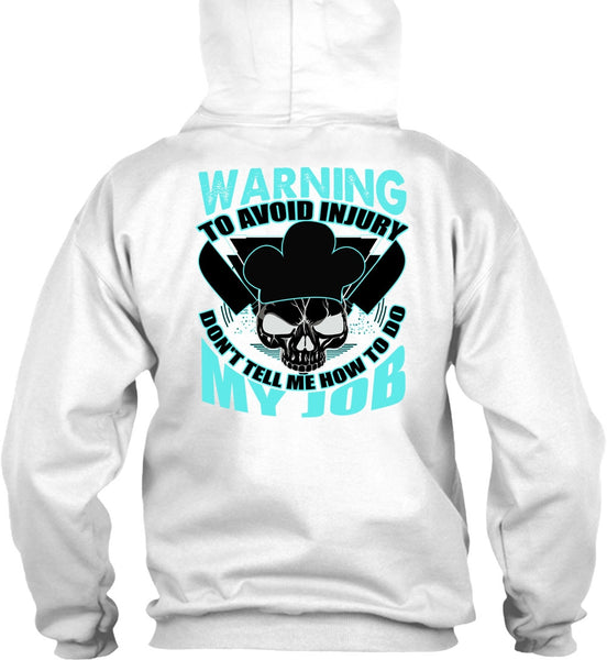 Warning To Avoid Injury T Shirt, I Love Cooking T Shirt