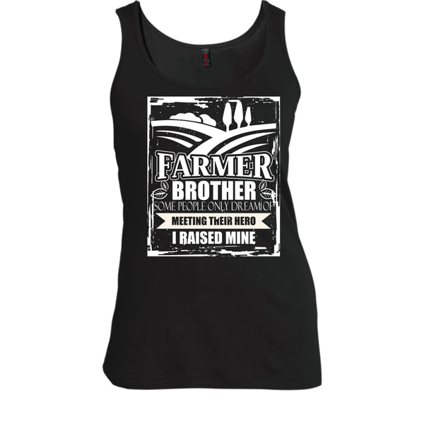 Farmer Brother T Shirt, Coolest Farmer Brother Tank Top