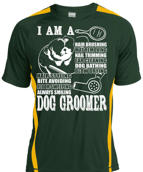 I Am A Hair Brushing T Shirt, Dog Groomer T Shirt, Cool Shirt