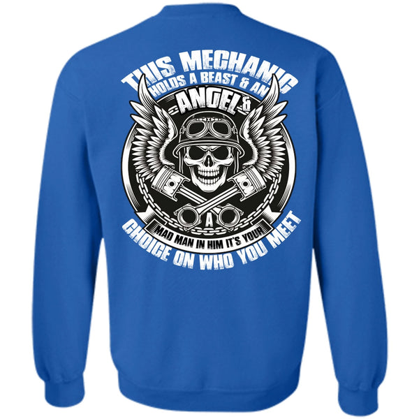 You Meet T Shirt, I Love Mechanic Sweatshirt