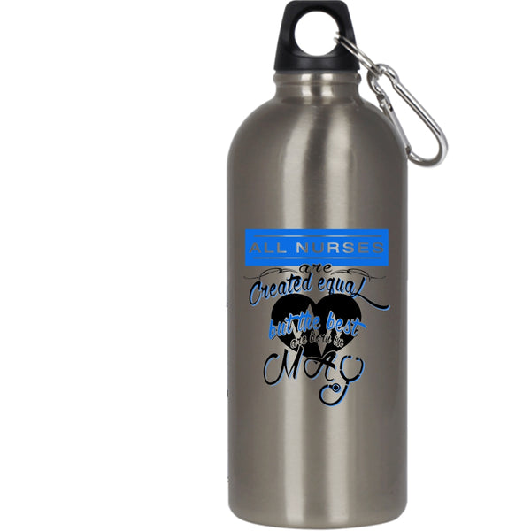 The Best Nurses Are Born In May 20 oz Stainless Steel Bottle,Cool Nurses Outdoor Sports Water Bottle