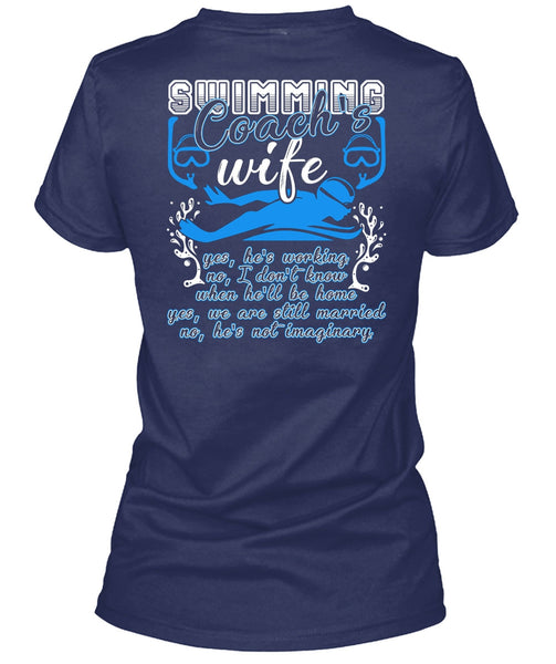 Swimming Coach's Wife T Shirt, We Are Still Married T Shirt