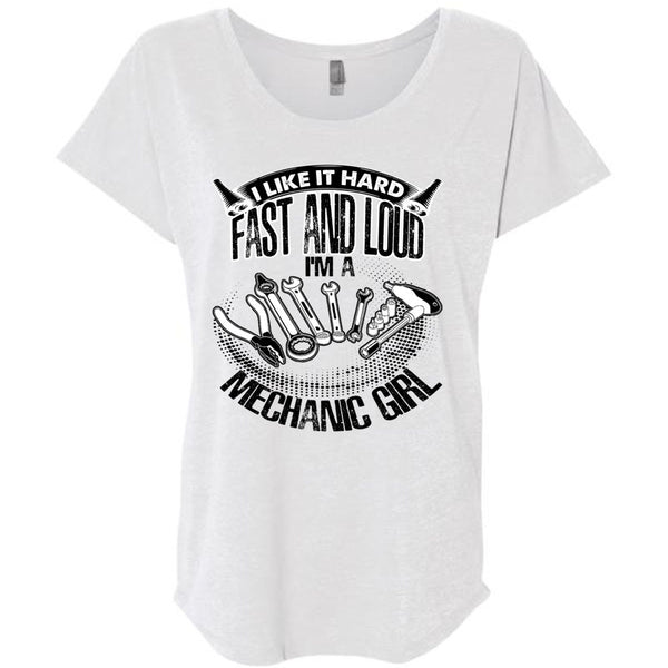 I'm A Mechanic Girl T Shirt, I Love Mechanic T Shirt, Awesome T-Shirts