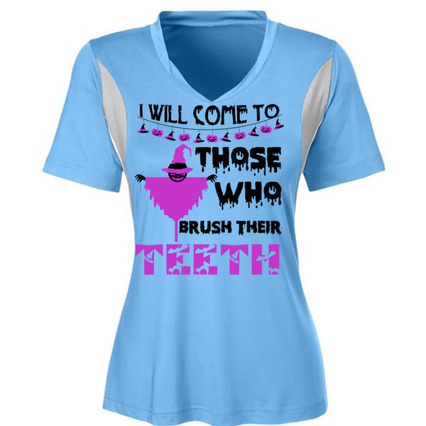 I Will Come To Those Who Brush Their Teeth T Shirt, Wait For Halloween T Shirt, Awesome T-Shirts