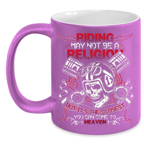 Riding Coffee Mug, Awesome Gift For Bikers Coffee Cup