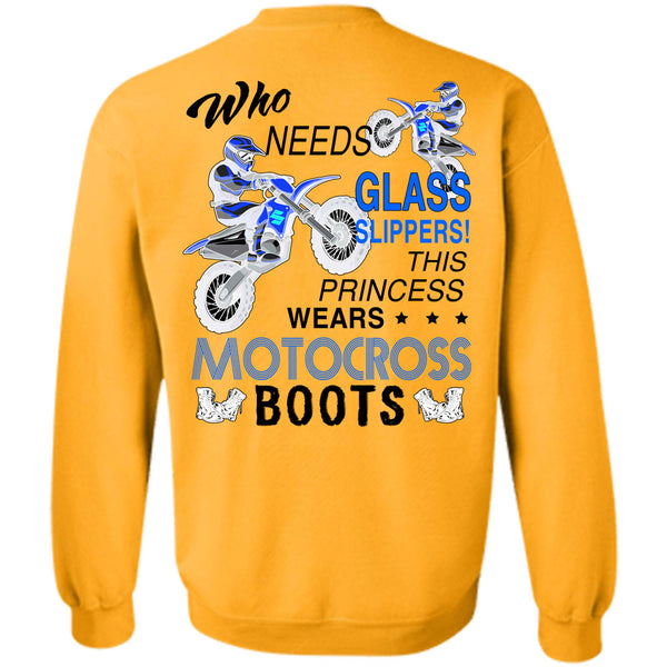Being A Biker T Shirt, Who Needs Glass Slippers Sweatshirt