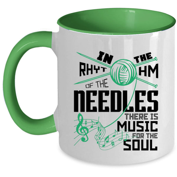 Cool Musician Coffee Mug, There Is Music For The Soul Accent Mug