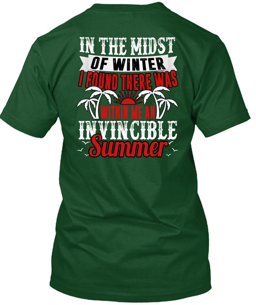 Me An Invincible Summer T Shirt, Being A Fisher T Shirt